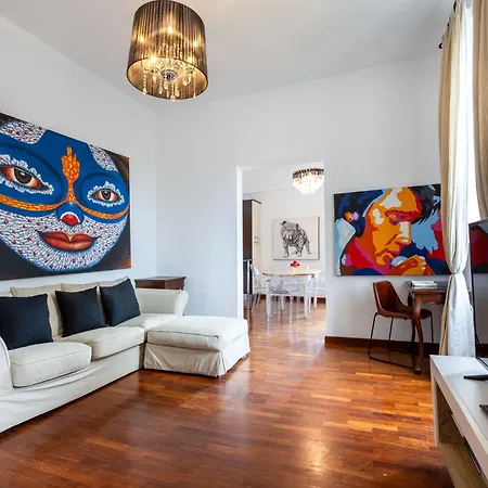 Iflat Spanish Steps Elegant & Spacious Lägenhet